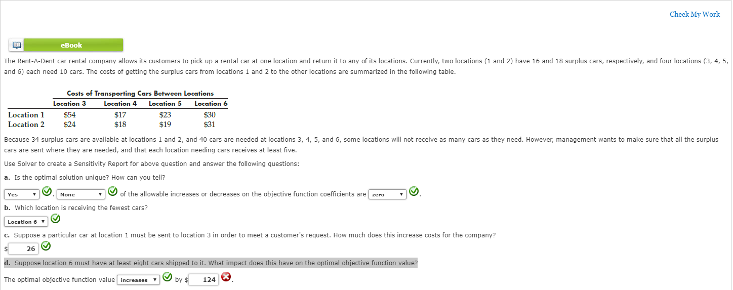 Solved The RentADent car rental company allows its