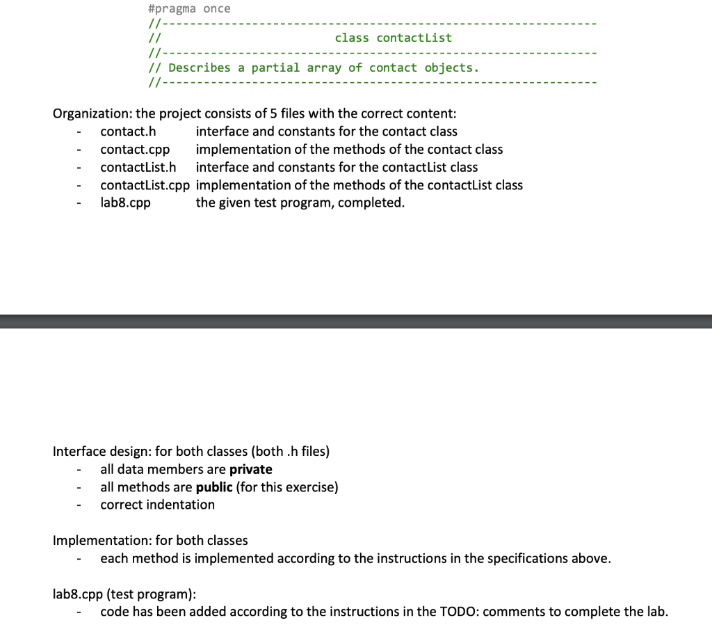 Solved Learning Objectives: - initial use of Object Oriented | Chegg.com