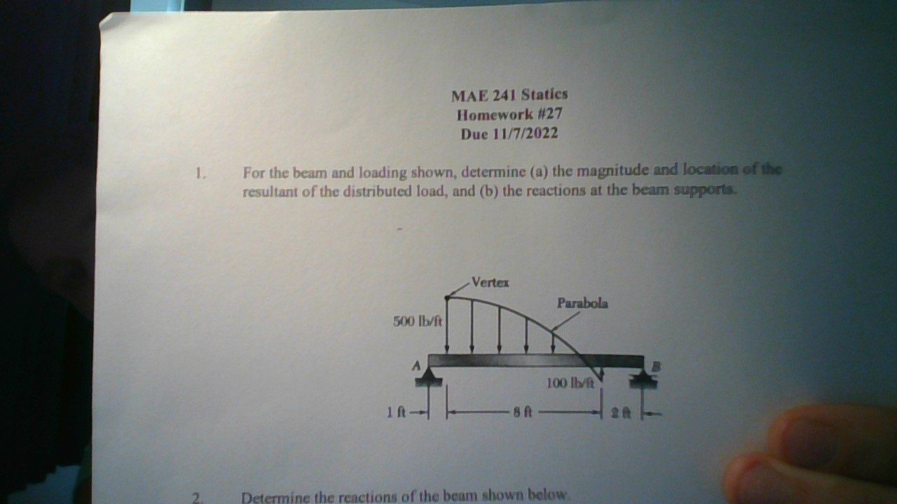 Solved For the beam and loading shown, determine (a) the | Chegg.com