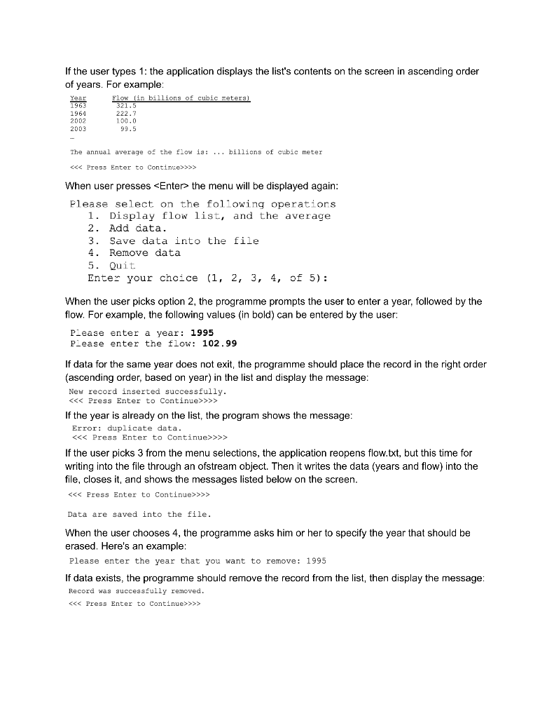Solved C++ PROGRAM ANSWER WILL BE UPVOTED IF THE PROGRAM HAS | Chegg.com