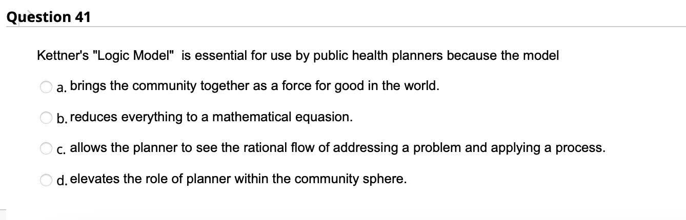 Solved Question 41 Kettner's 