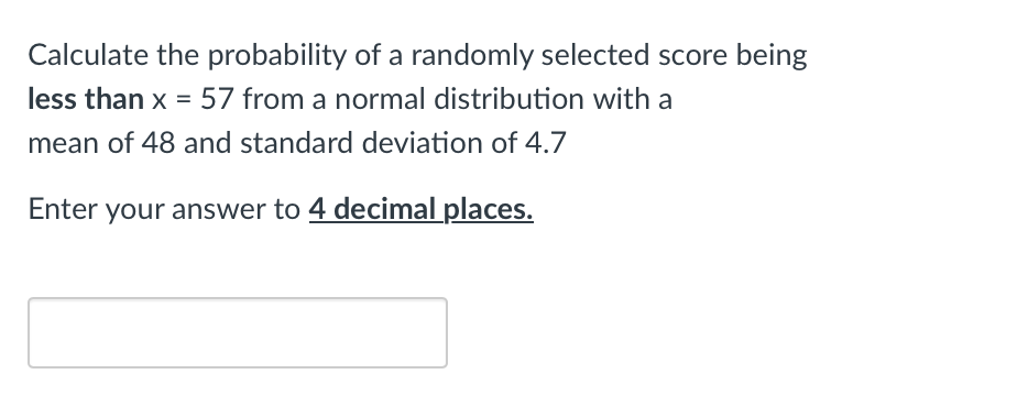 Solved Calculate the probability of a randomly selected | Chegg.com