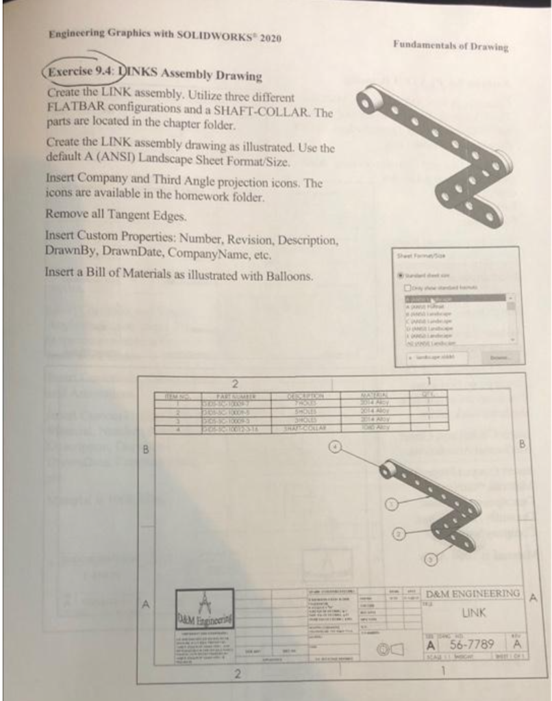 Solved Engineering Graphics with SOLIDWORKS 2020