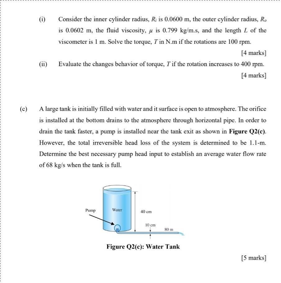 Solved (b) A rotating consists of two concentric