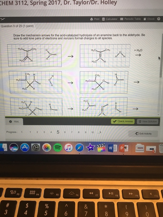 Solved Draw the mechanism arrows for the acid-catalyzed | Chegg.com