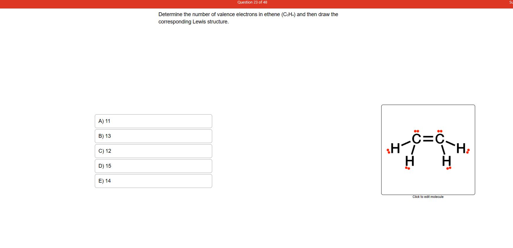 Solved Determine the number of valence electrons in chlorite