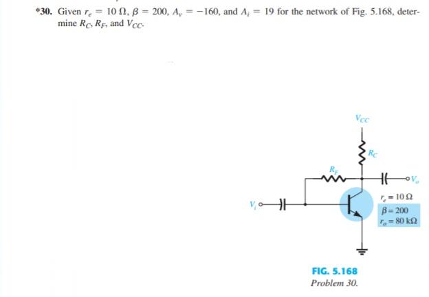 Solved 30 Given Re 10 N Ss 0 A 160 And A Chegg Com