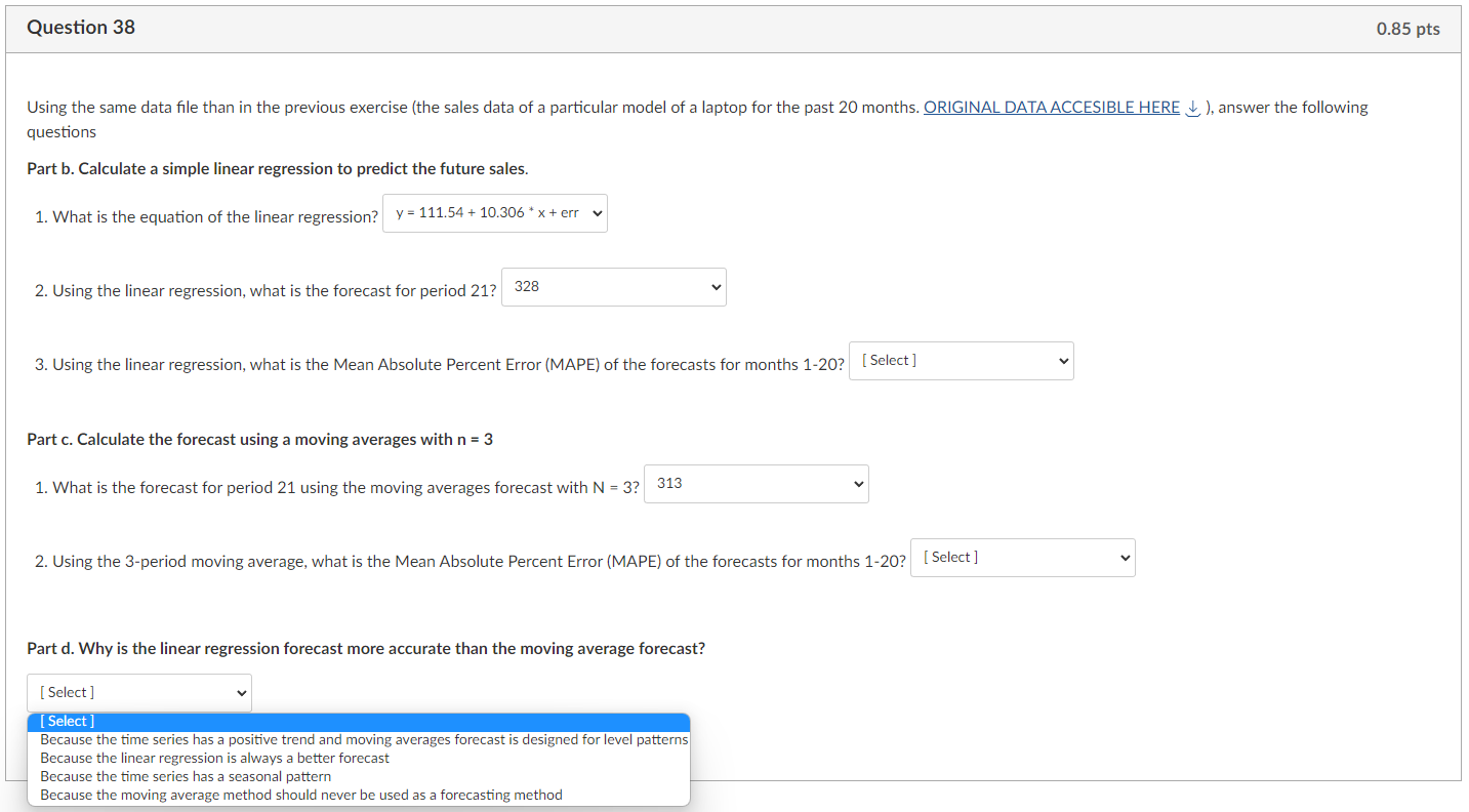 Solved I am having trouble with answering 3 parts of this | Chegg.com