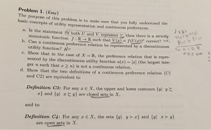Solved The purpose of this problem is to make sure that you | Chegg.com