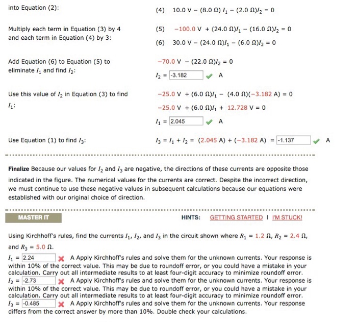 Solved 1 enera A Multiloop Circuift Find the currents I, 12 | Chegg.com