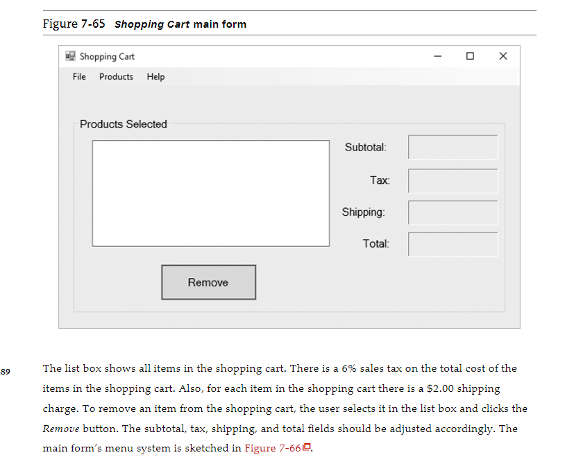 Solved When the user selects Reset from the File menu, all | Chegg.com