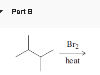 Solved Part C light Br2 light Br2Part A heat Br2Part B | Chegg.com