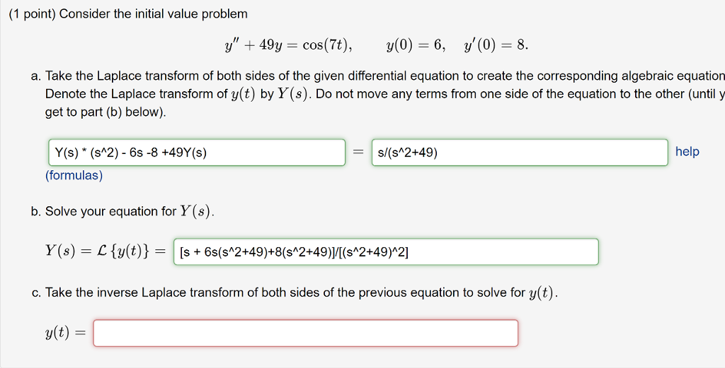 Solved 1 Point Consider The Initial Value Problem Y 49y Chegg solved-1-point-consider-the-initial-value-problem-y-49y-chegg