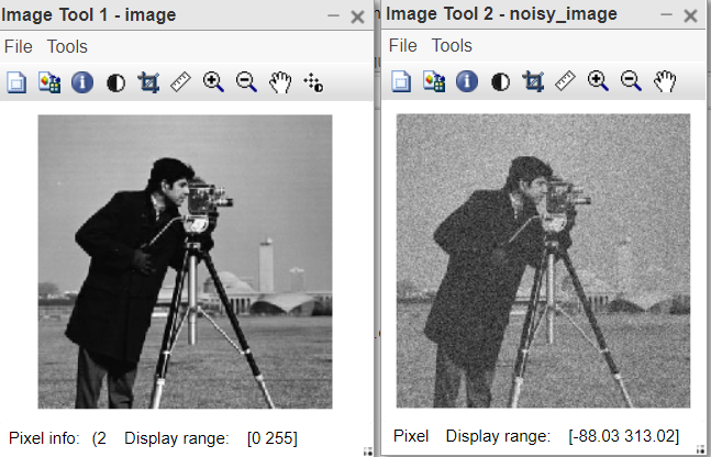 Solved You are given a noisy image (provided). You are | Chegg.com