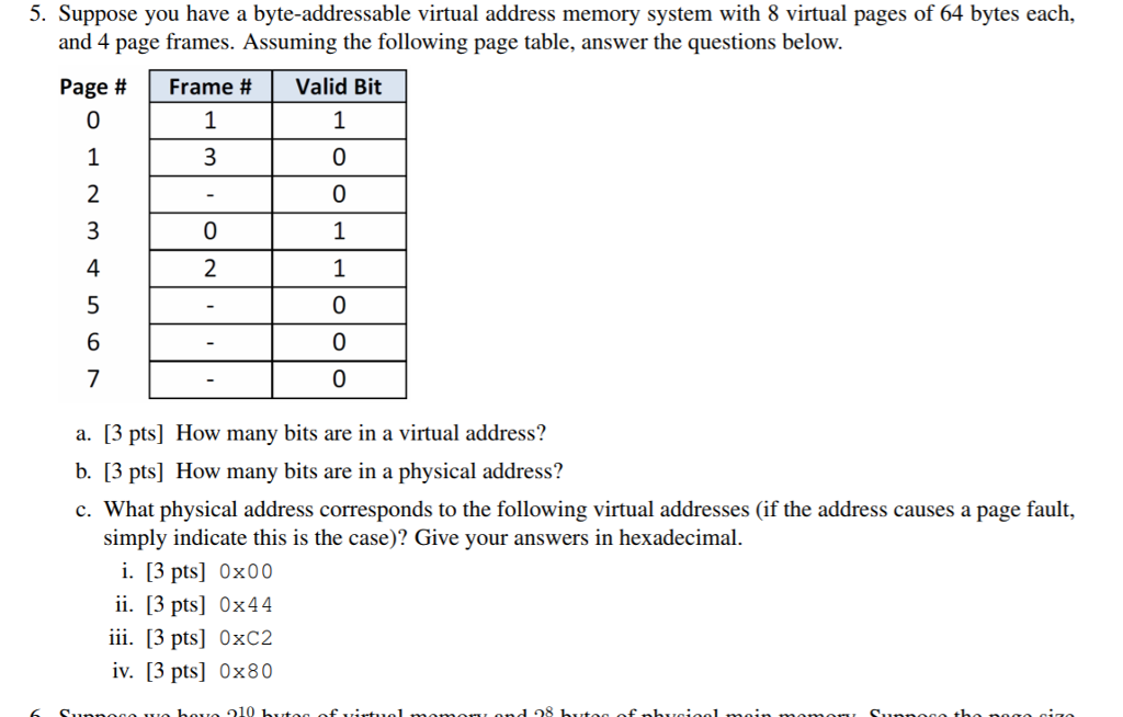 solved-5-suppose-you-have-a-byte-addressable-virtual-chegg