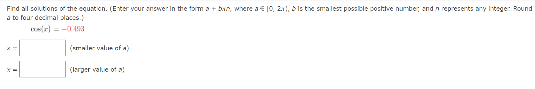 Solved Find all solutions of the equation. (Enter your | Chegg.com