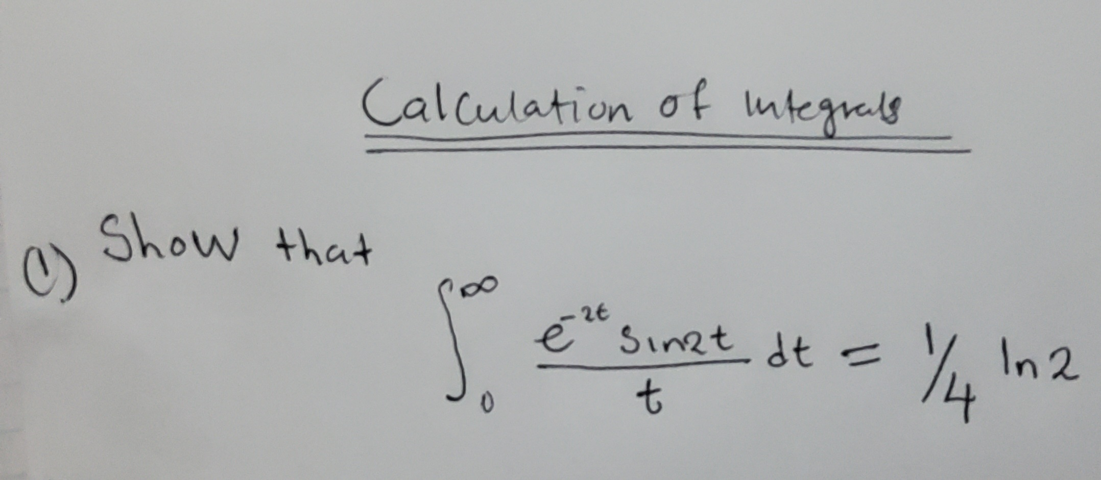 What integrals calculate nyt