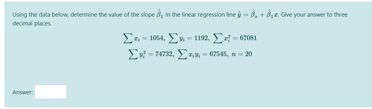 Solved Using The Data Below Determine The Value Of The S Chegg Com