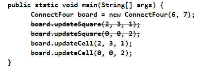 JAVA Create a GUI to design a connect four game, but | Chegg.com