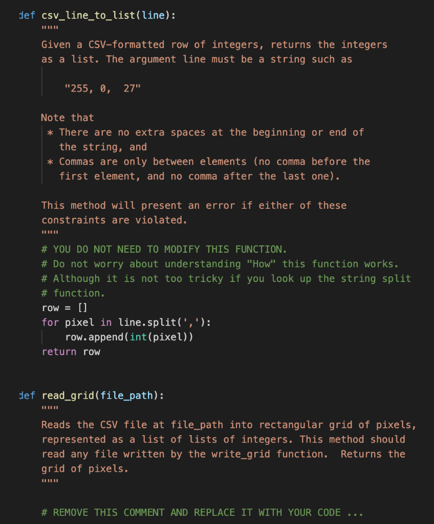 Ine Program Let's first take a look at the main | Chegg.com