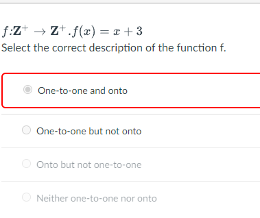 Solved how do I determine if the function is one-to-one or | Chegg.com