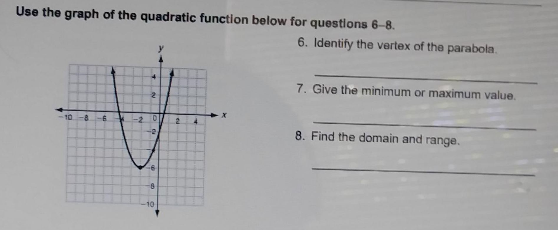 Class Name Date Practice A Identifying Quadratic Chegg Class Name Date Practice A Identifying Quadratic Chegg