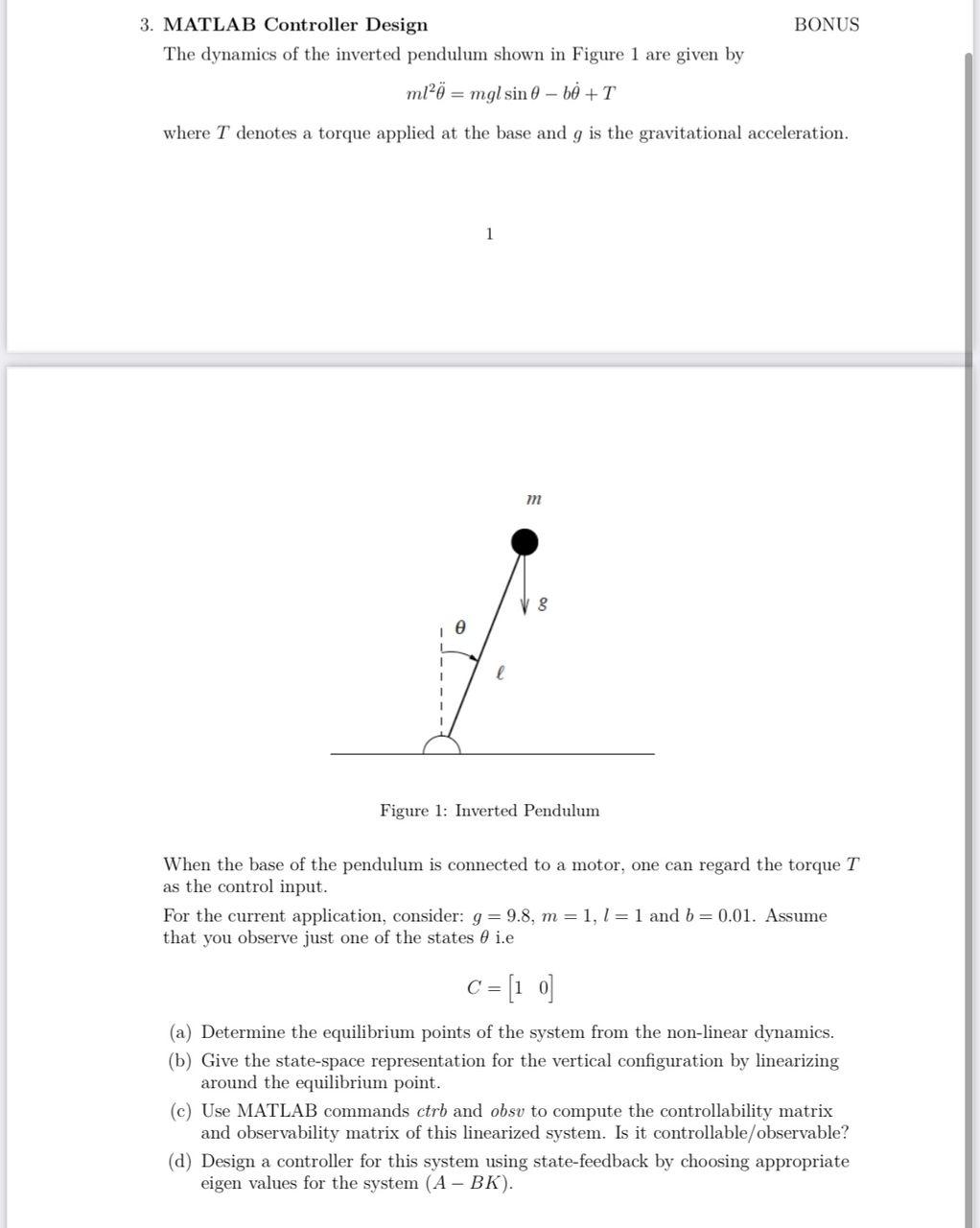 Figure 3 from On using the Gameboy Advance as a controller for inverted  pendulums