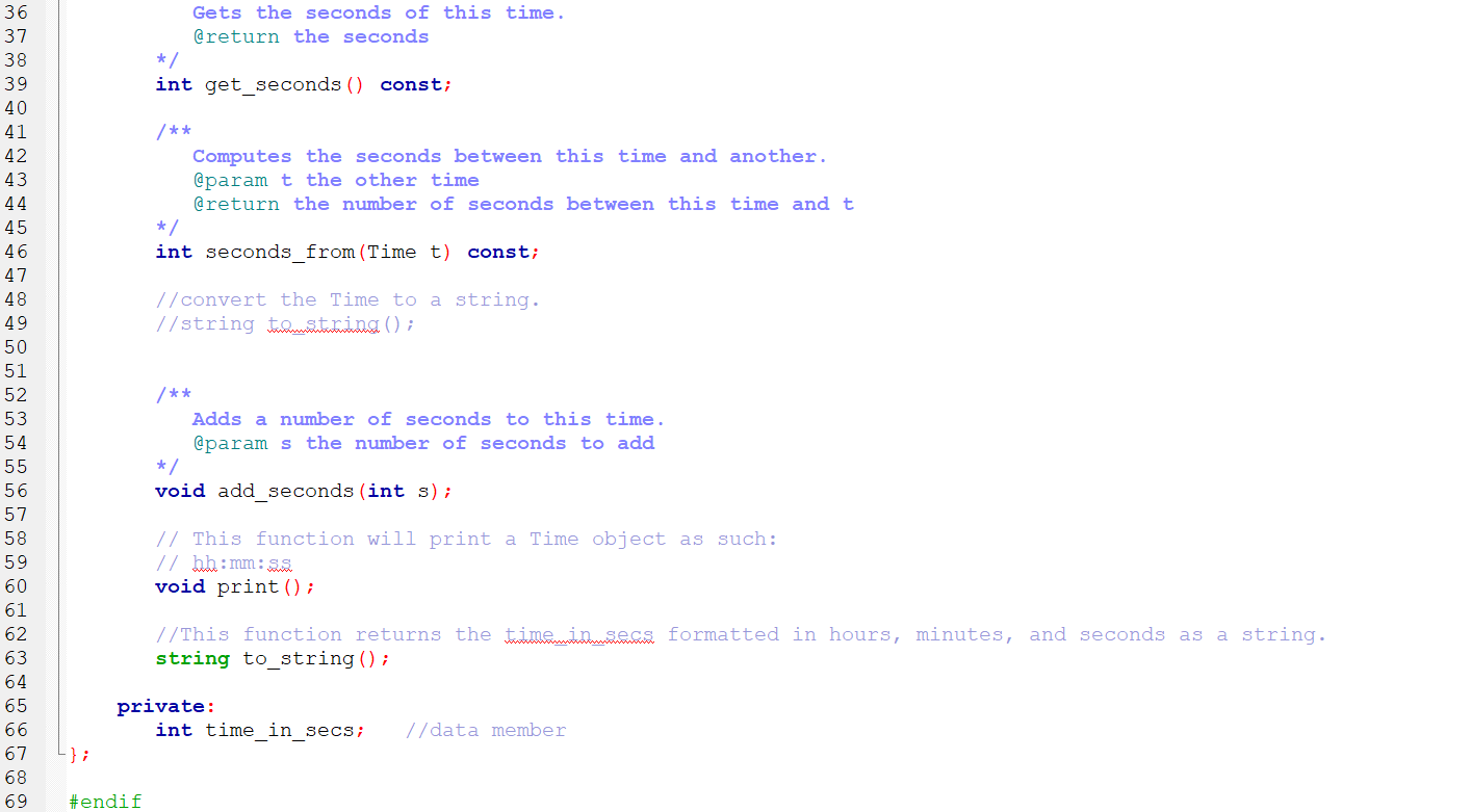 Solved Message class Design a class Message that models an | Chegg.com
