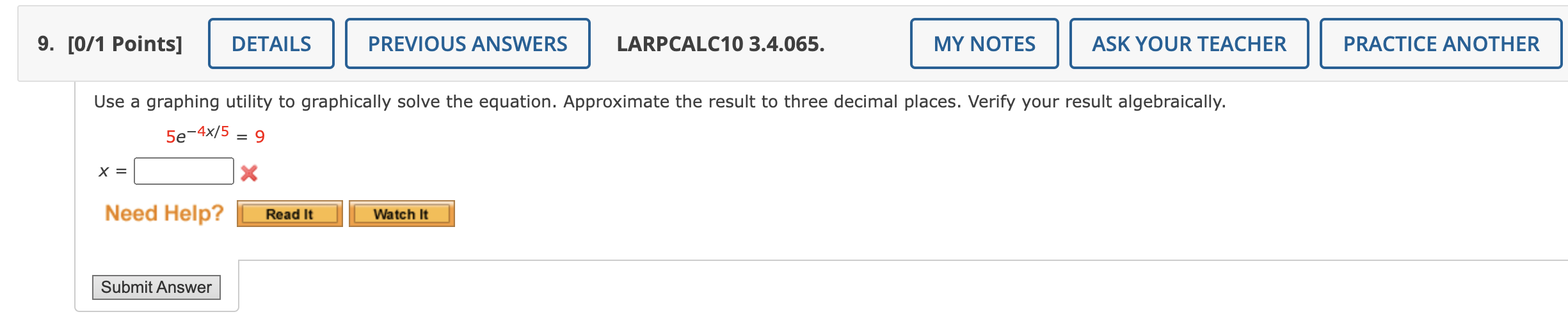 Solved Use a graphing utility to graphically solve the | Chegg.com