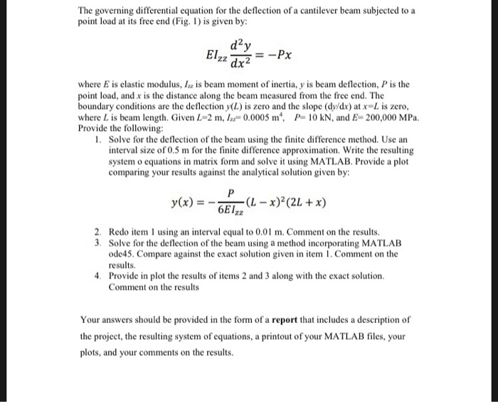 solved-the-governing-differential-equation-for-the-chegg