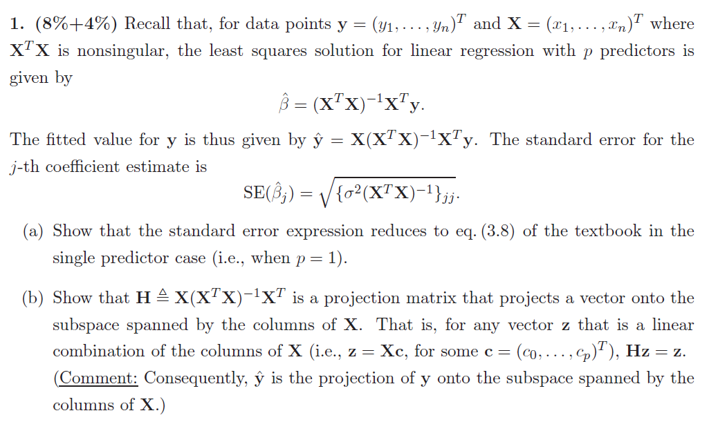 6 2 8 4 4 Let Us Consider The Simple Linear Chegg Com