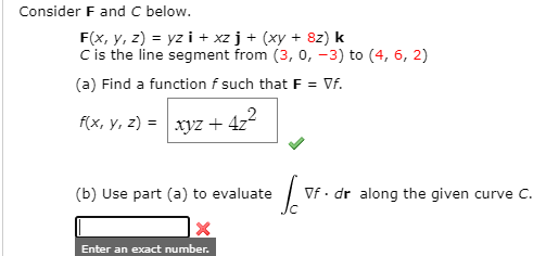 Solved Consider F And C Below F X Y Z Yz I Xz J Chegg Com