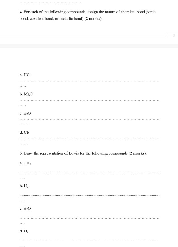 Solved 4. For each of the following compounds, assign the | Chegg.com