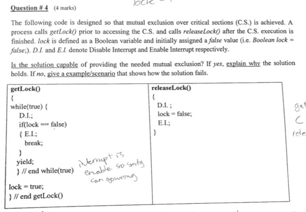 Solved uestion # 4 (4 marks) The following code is designed | Chegg.com