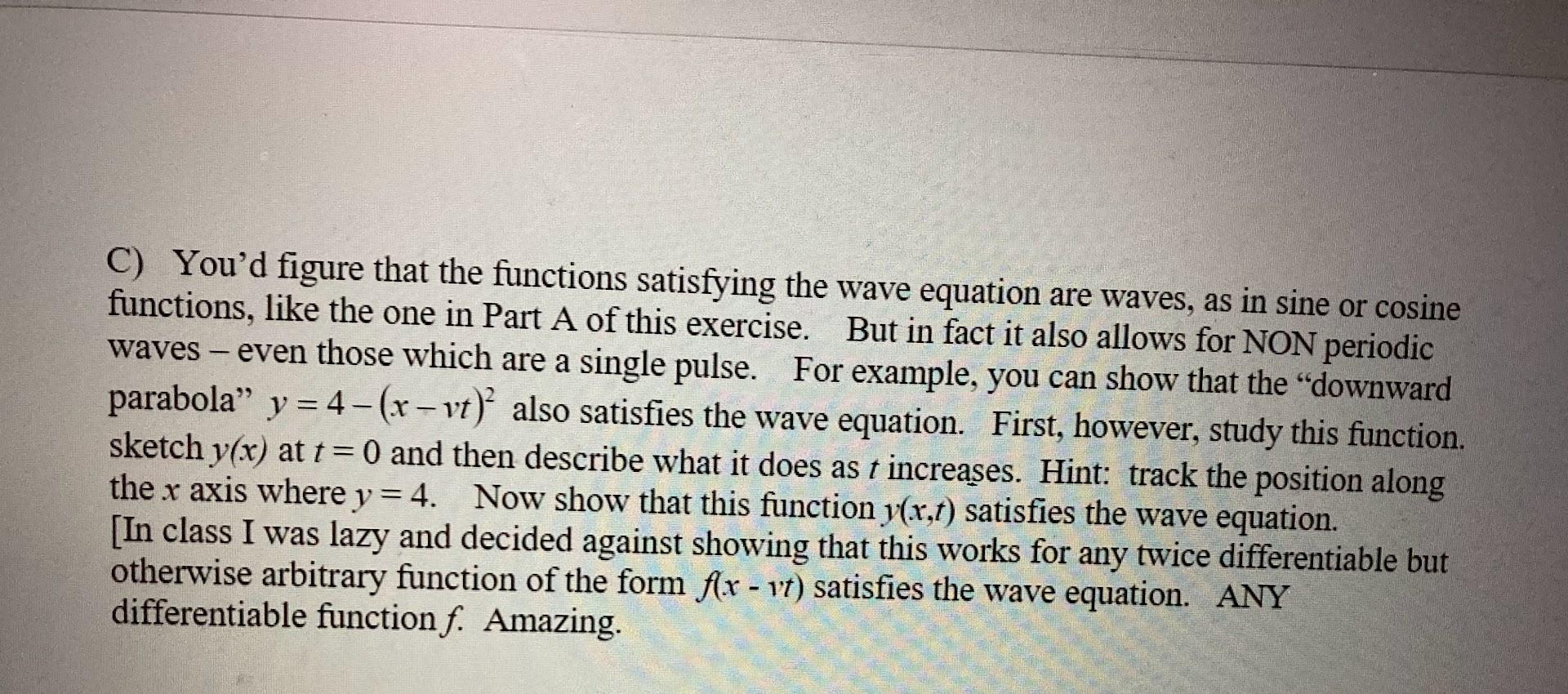 Solved I already solved for A but I'm having trouble with | Chegg.com