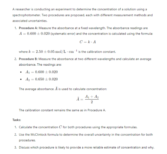 Solved A researcher is conducting an experiment to determine | Chegg.com