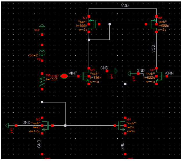 Solved In the following single ended differential amplifier | Chegg.com