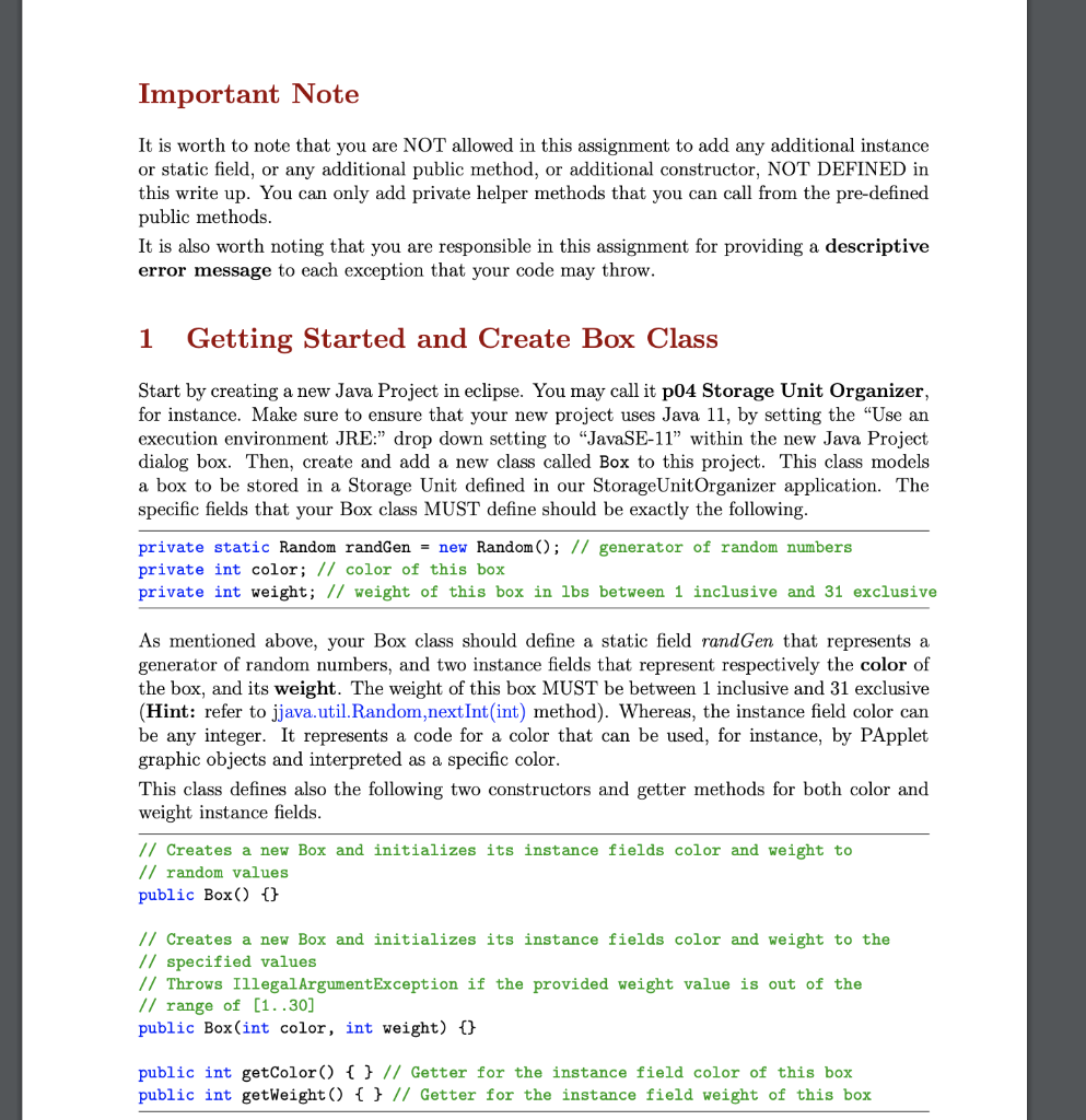 day03 - notes - core java Solved Important Note It is worth to note that you are NOT | Chegg.com
