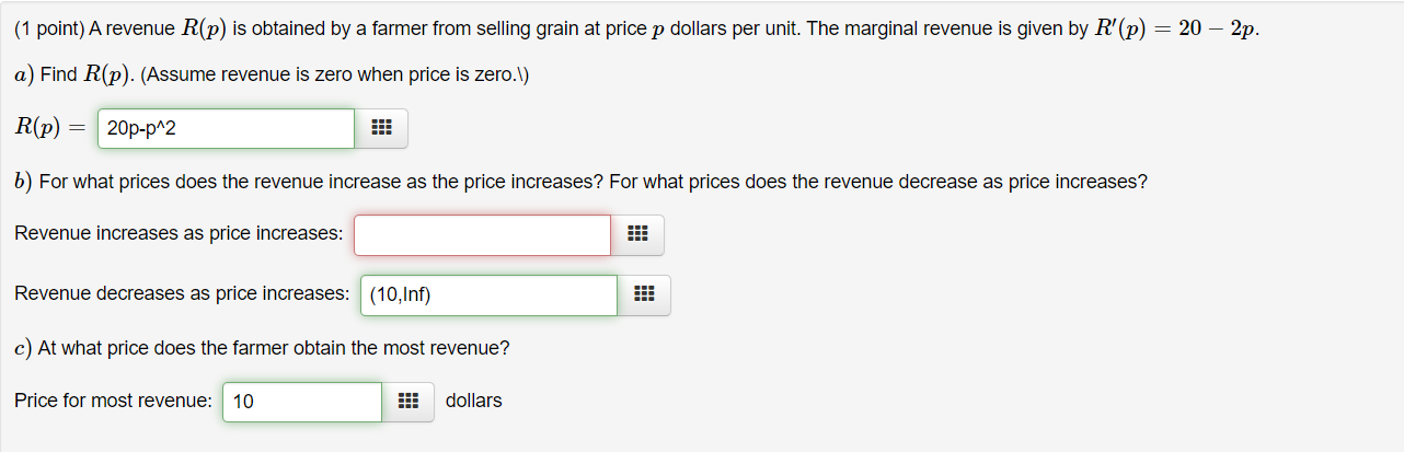 solved-1-point-a-revenue-r-p-is-obtained-by-a-farmer-from-chegg