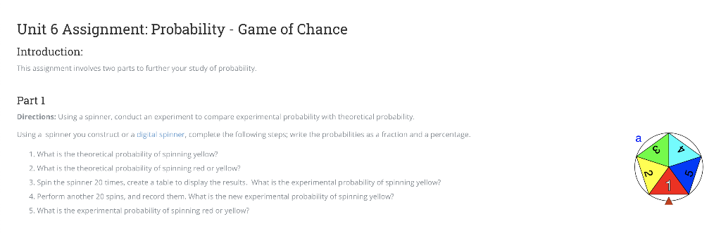 homework 6 probability review