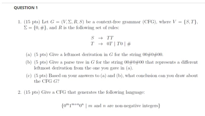 Solved Question 1 1 15 Pts Let G V L R S Be A C Chegg Com