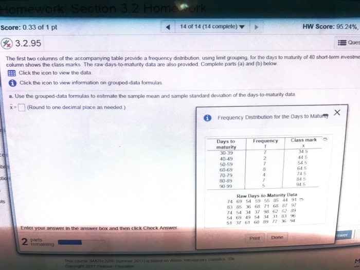 Solved The first two columns of the accompanying table | Chegg.com