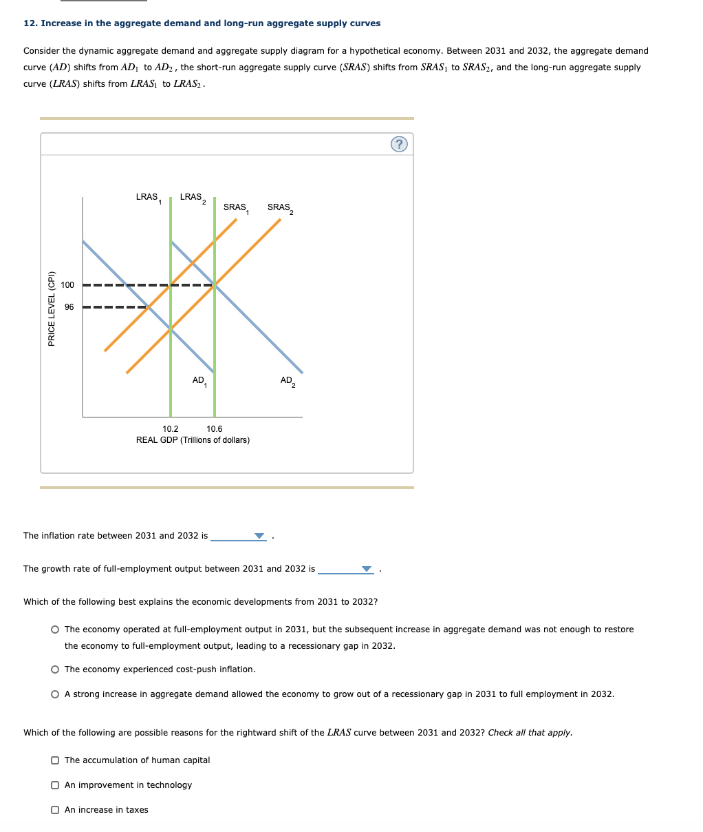 solved-12-increase-in-the-aggregate-demand-and-long-run-chegg