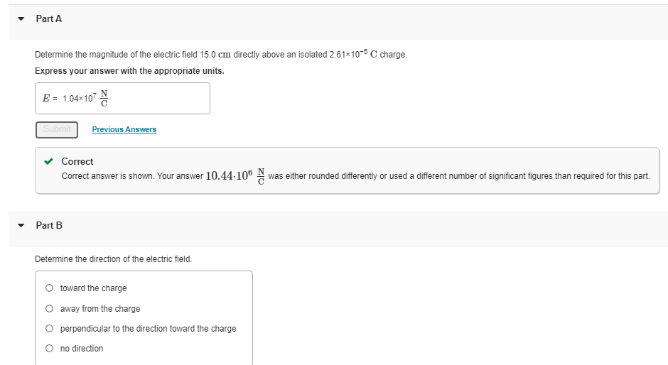 Solved Determine the magnitude of the electric field 15.0 cm | Chegg.com
