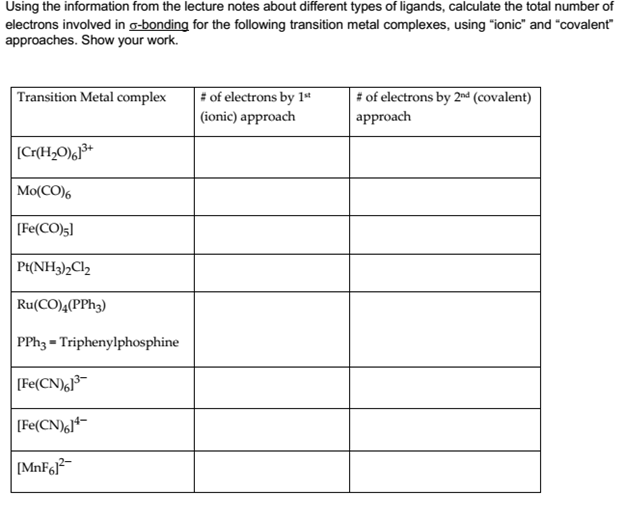 Solved Calculate the total number of electrons involved in | Chegg.com