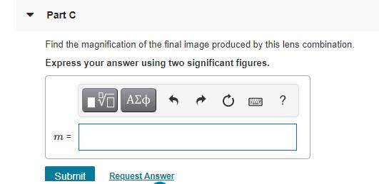 Solved Part Find the magnification of the final image | Chegg.com