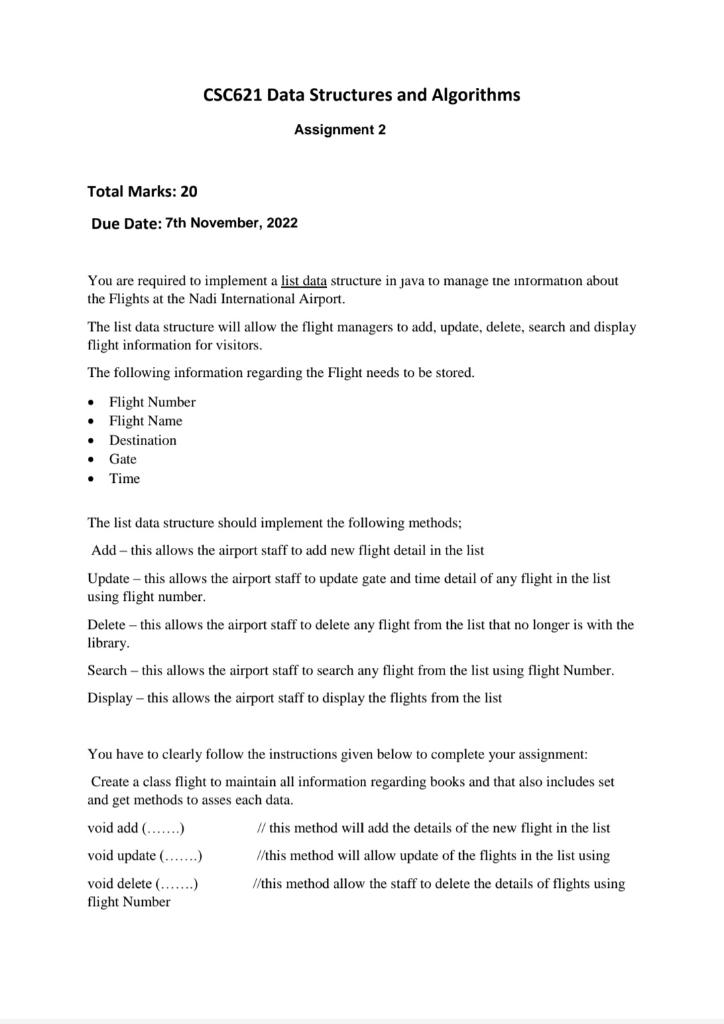 W11 Problem 2 - asdasd - Algorithms and Data Structures - Problem 2: Friday  2 Friday, 12 May 2023 - Studocu