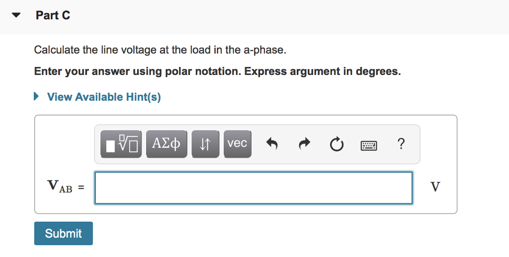 Solved Problem 2 A balanced three-phase circuit has the | Chegg.com