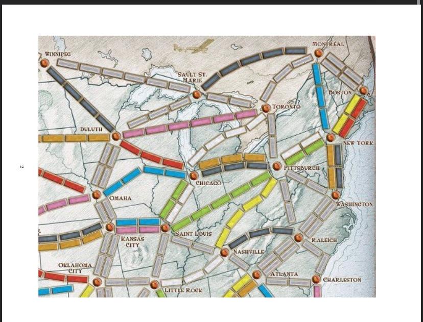 Solved 6. On the next page is a portion of the map from a | Chegg.com