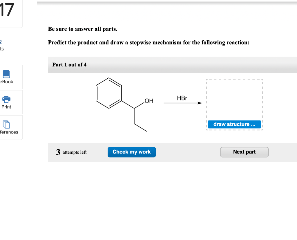 Solved 17 Be sure to answer all parts. 2 ts Predict the | Chegg.com